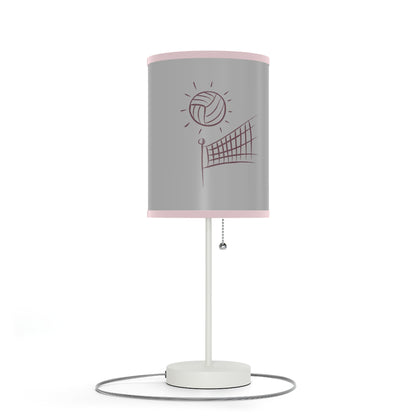 Lamp on a Stand, US|CA plug: Volleyball Lite Grey