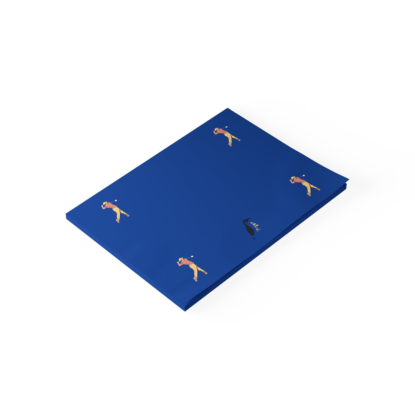 Post-it® Note Pads: Golf Dark Blue