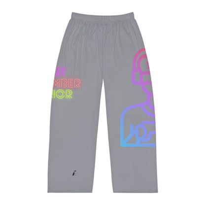 Men's Pajama Pants: Gaming Grey