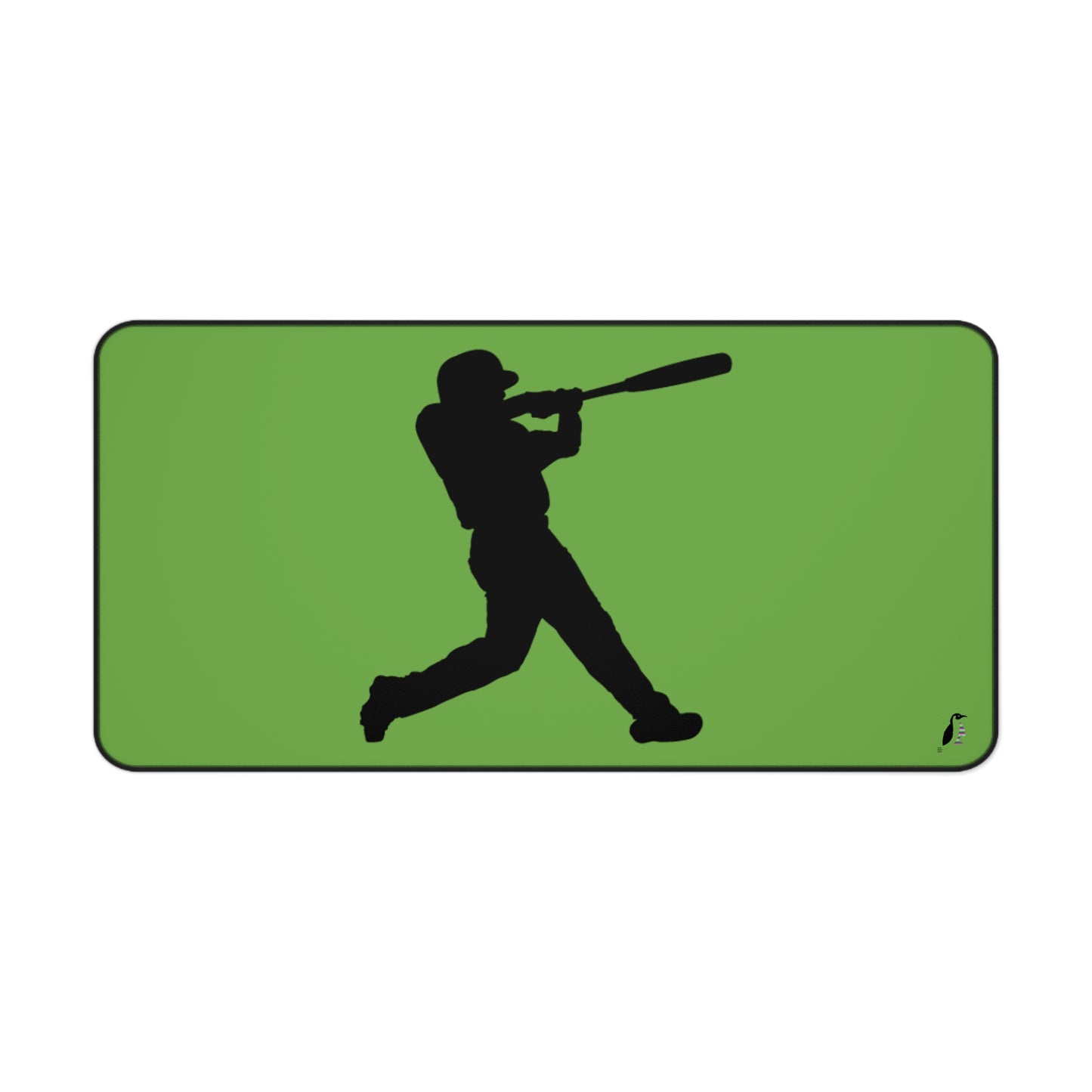 Desk Mat: Baseball Green