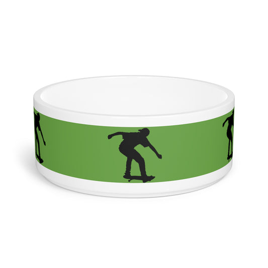 Pet Bowl: Skateboarding Green