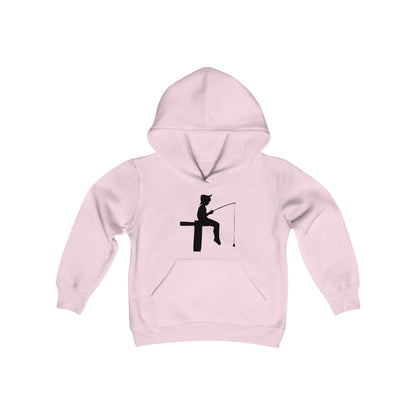 Youth Heavy Blend Hooded Sweatshirt: Pangingisda 