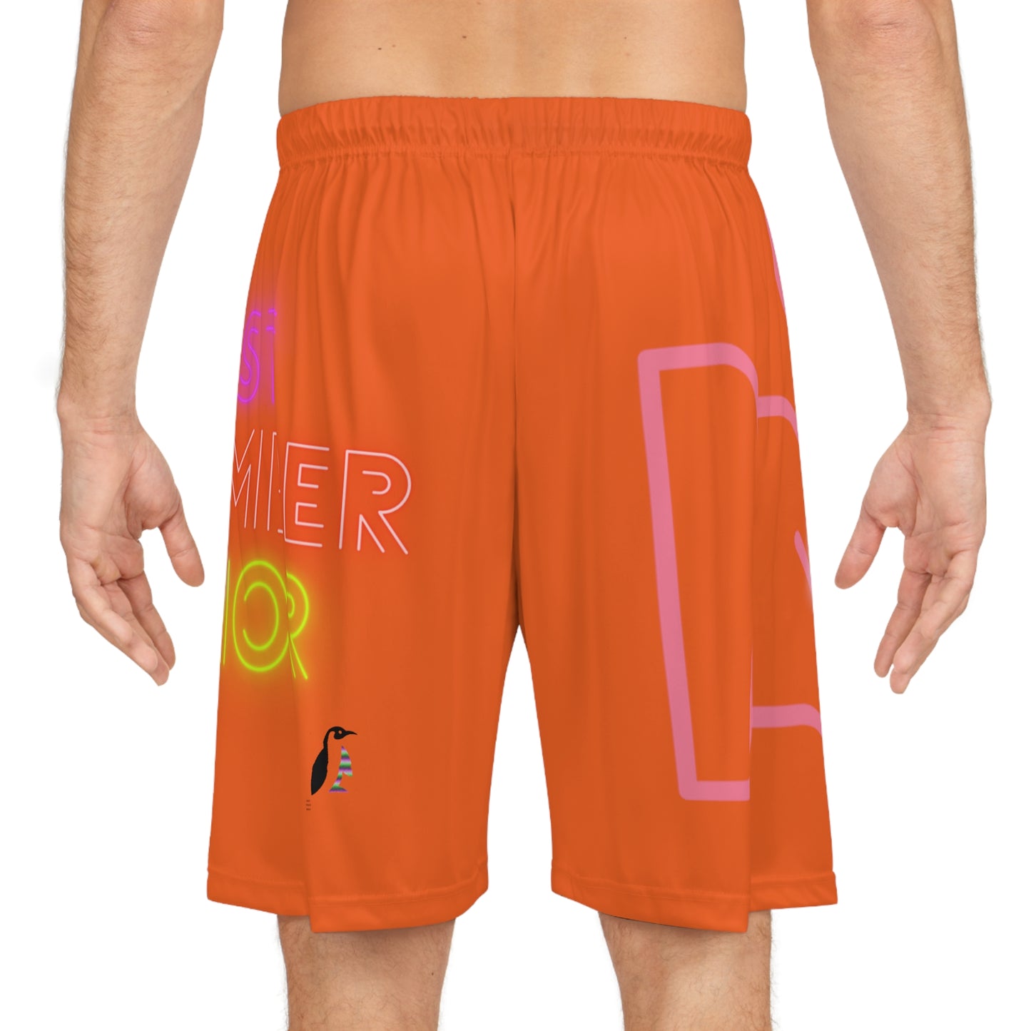 Basketball Shorts: Fight Cancer Orange