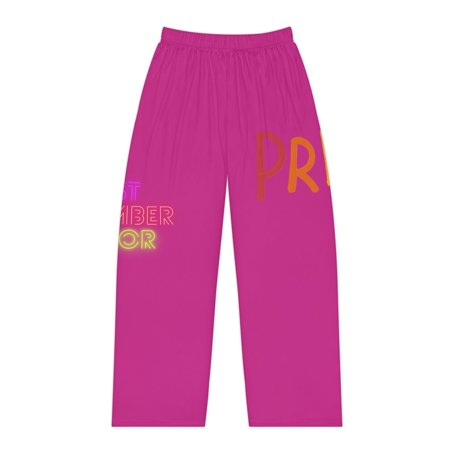 Women's Pajama Pants: LGBTQ Pride Pink