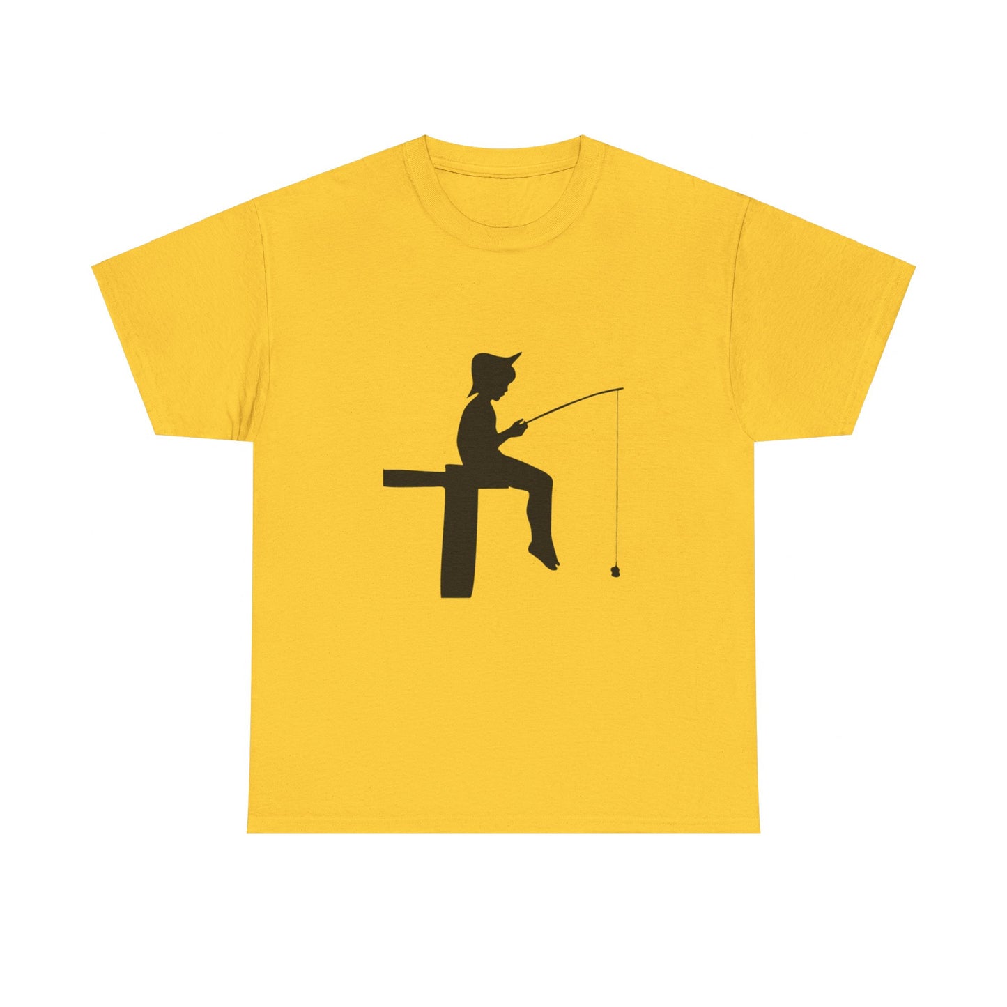 Heavy Cotton Tee: Fishing #2