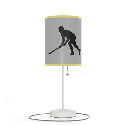 Lamp on a Stand, US|CA plug: Hockey Lite Grey