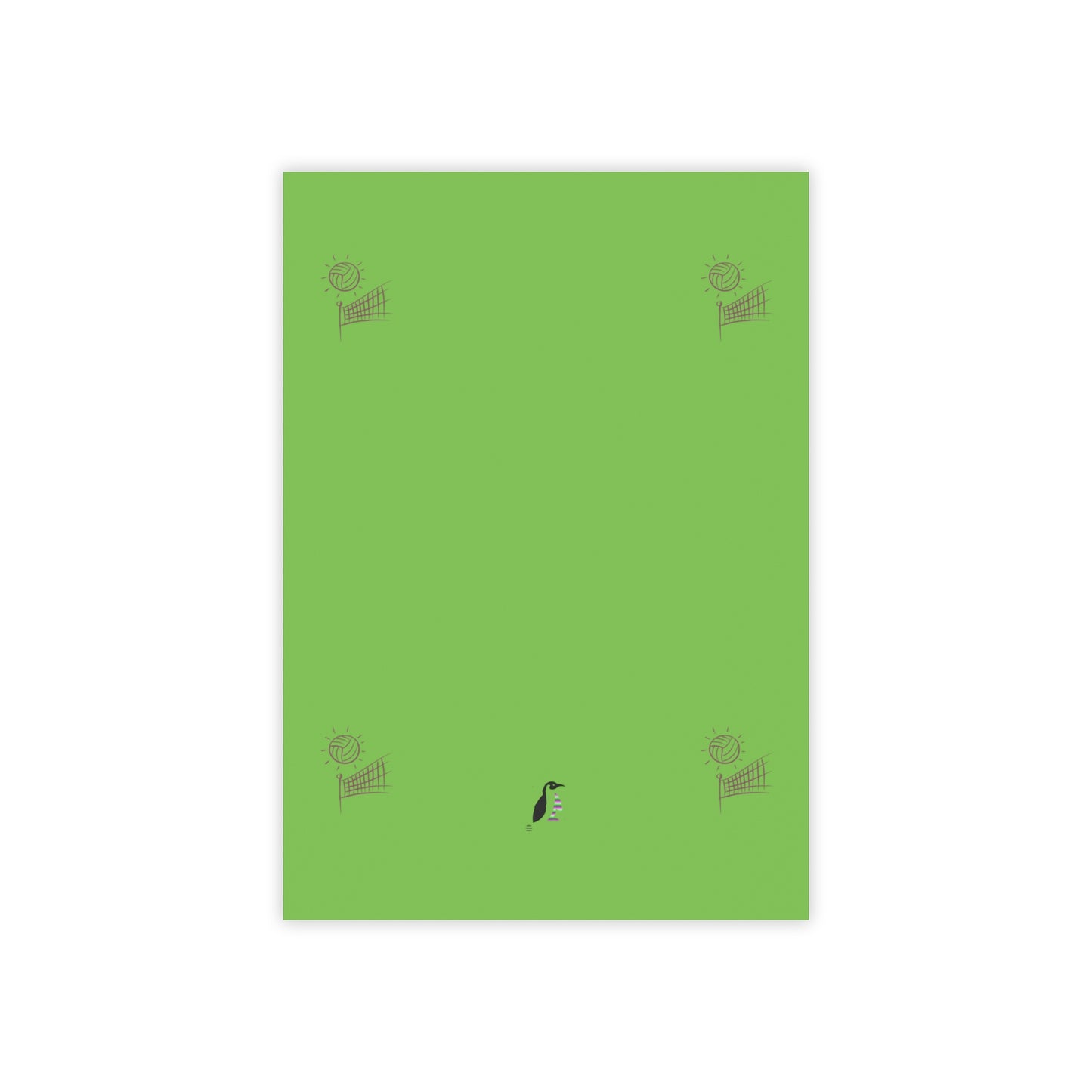 Post-it® Note Pads: Volleyball Green