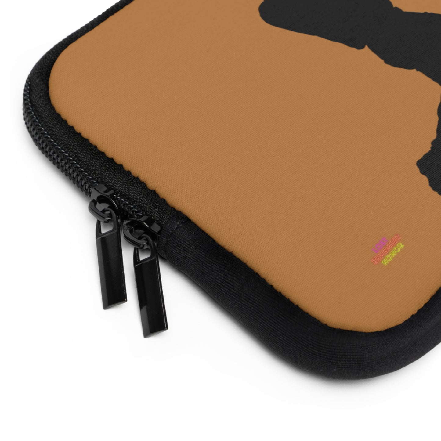 Laptop Sleeve: Baseball Lite Brown