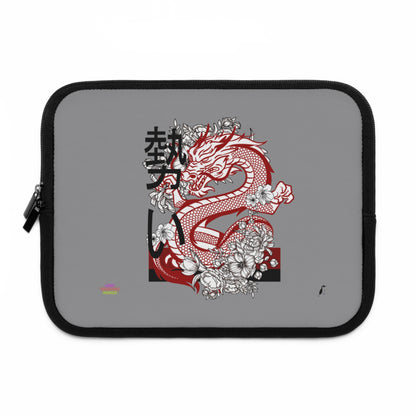 Laptop Sleeve: Dragons Grey