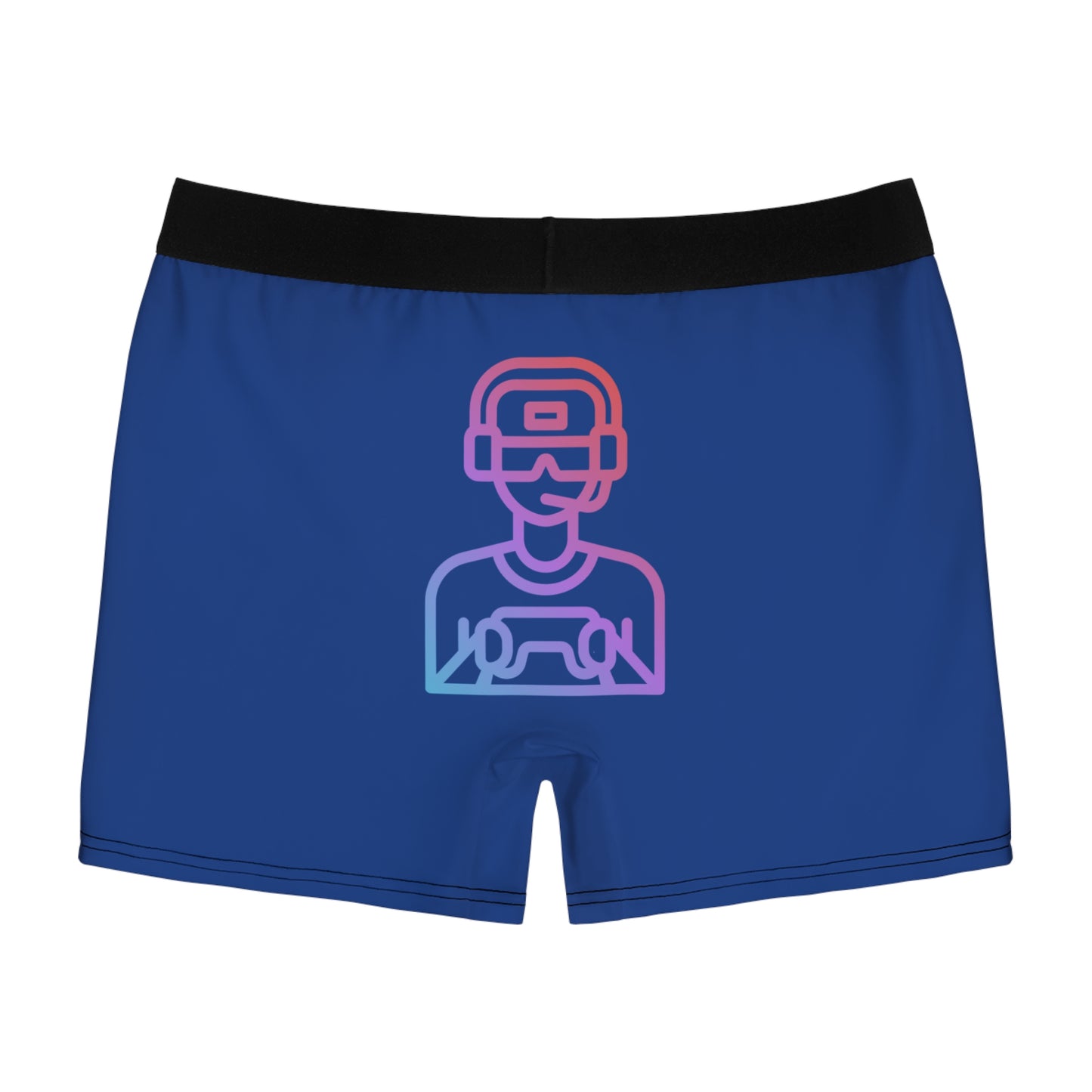 Men's Boxer Briefs: Gaming Dark Blue