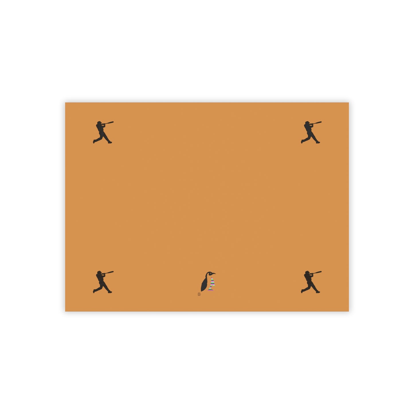 Post-it® Note Pads: Baseball Lite Brown