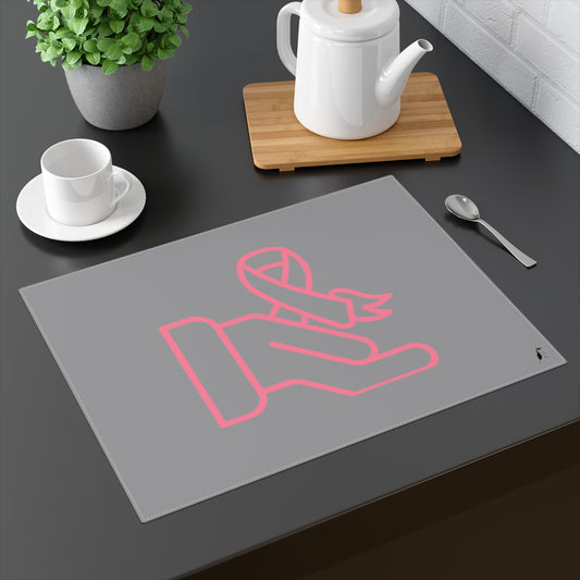 Placemat, 1pc: Fight Cancer Grey