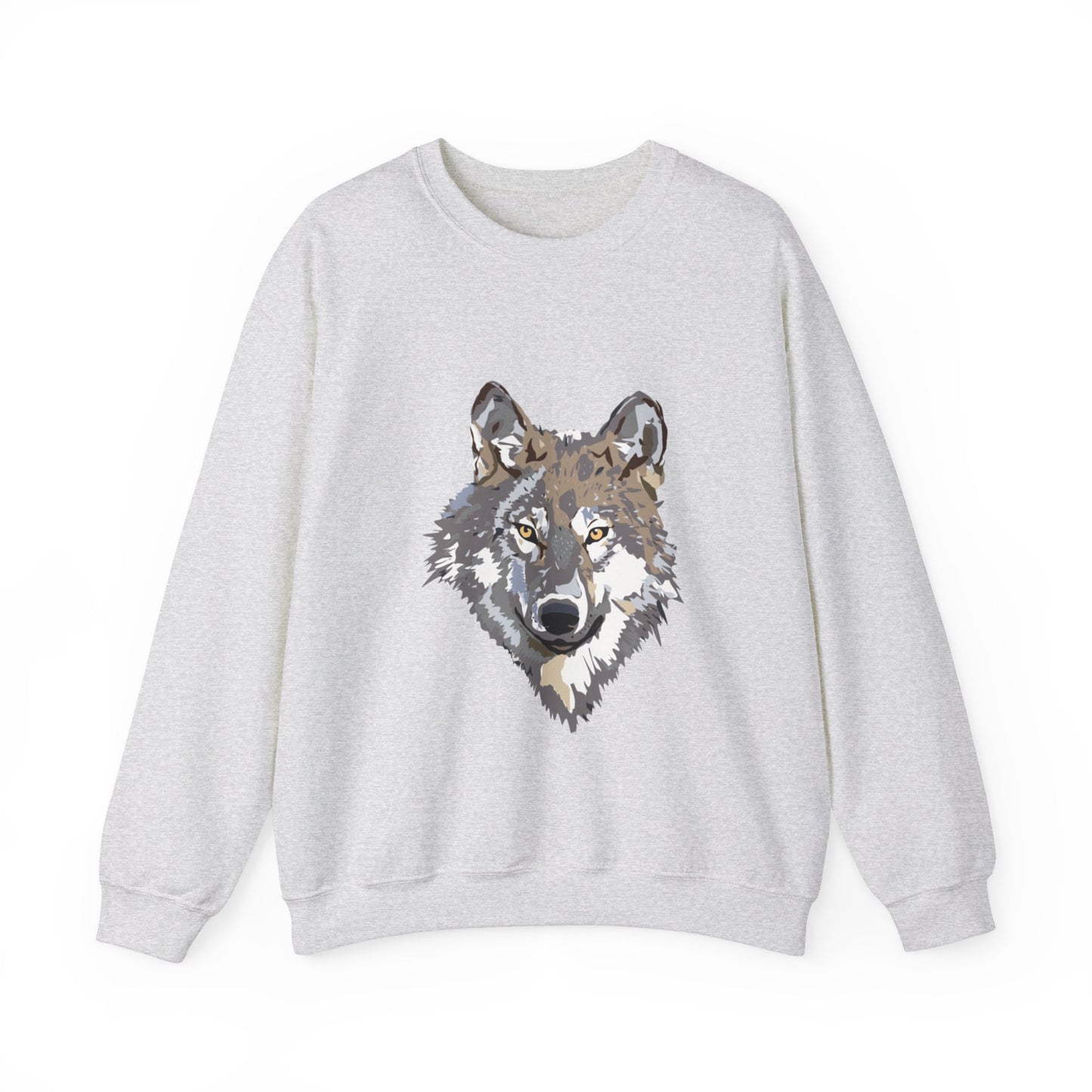 Heavy Blend™ Crewneck Sweatshirt: Wolves #1