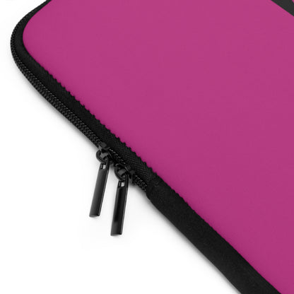 Laptop Sleeve: Soccer Pink