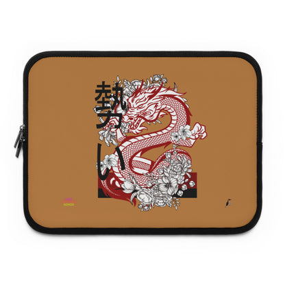 Laptop Sleeve: Dragons Lite Brown