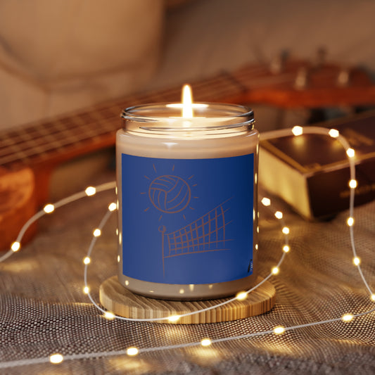 Scented Candle, 9oz: Volleyball Dark Blue