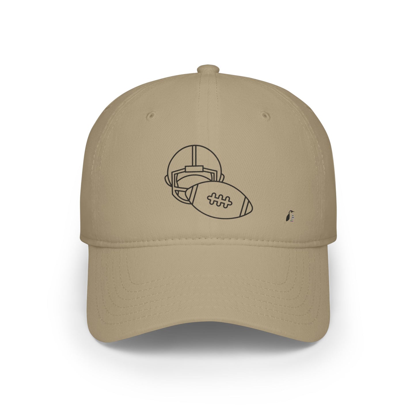 Low Profile Baseball Cap: Football