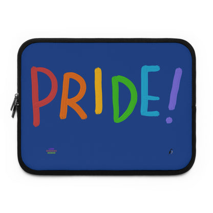 Laptop Sleeve: LGBTQ Pride Dark Blue