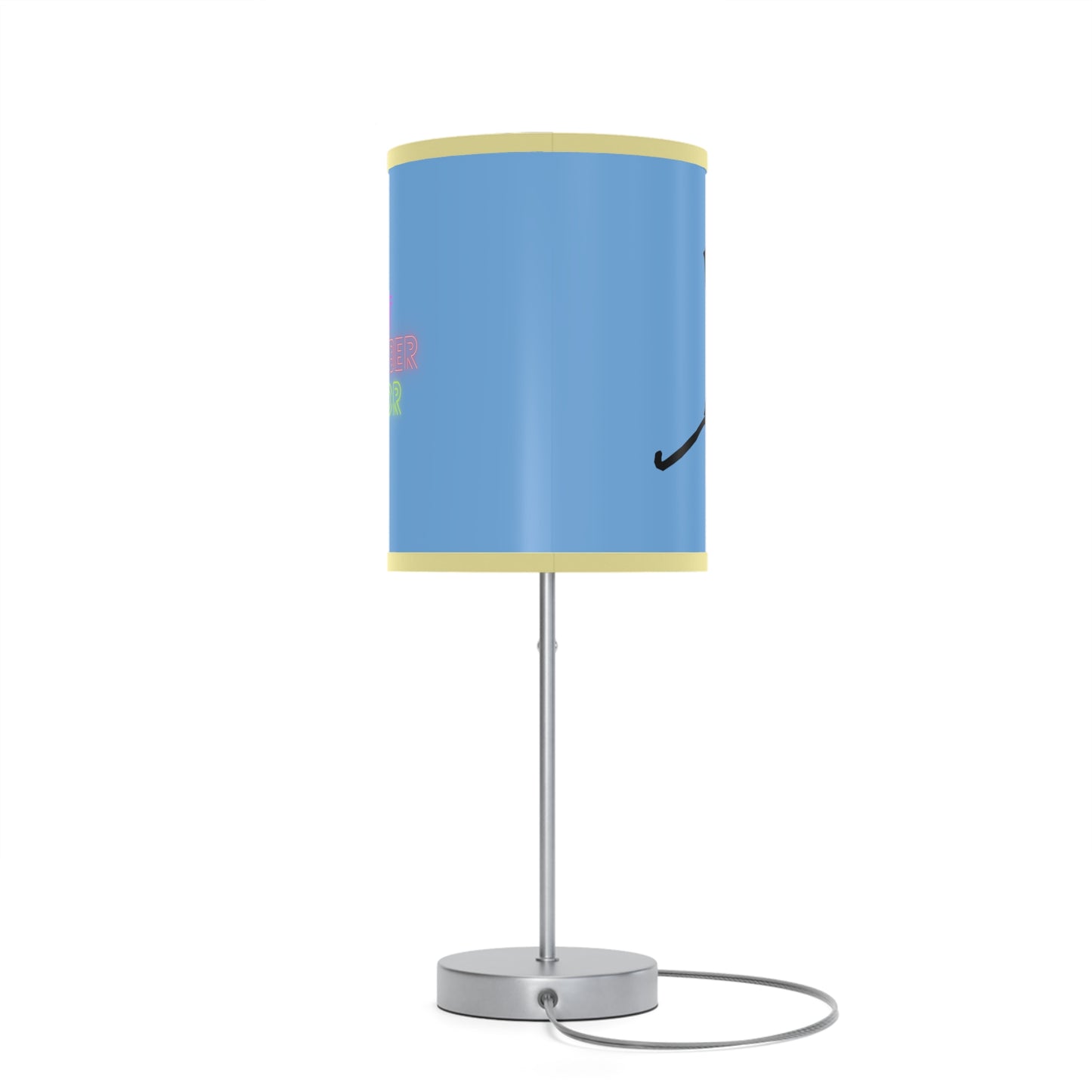 Lamp on a Stand, US|CA plug: Hockey Lite Blue 