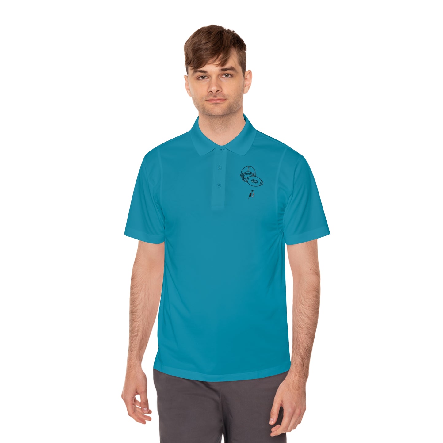 Men's Sport Polo Shirt: Football #2