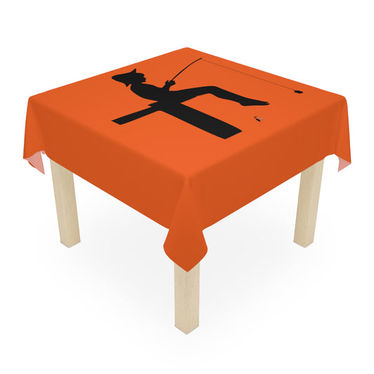 Tablecloth: Fishing Orange