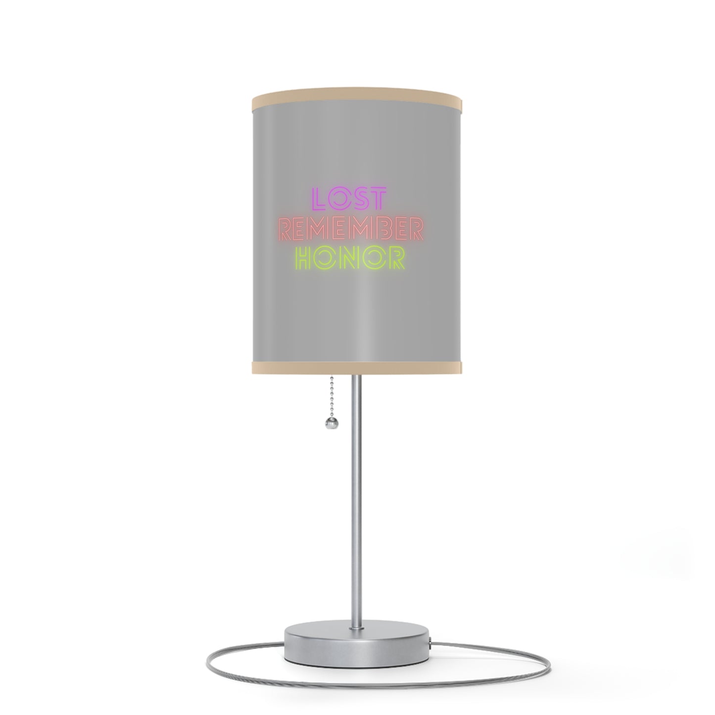 Lamp on a Stand, US|CA plug: Bowling Lite Grey