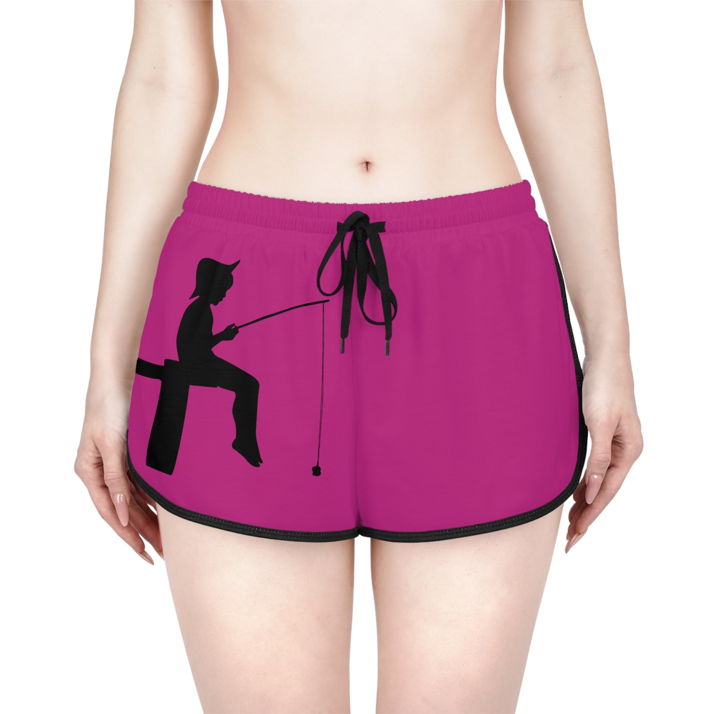 Women's Relaxed Shorts: Fishing Pink