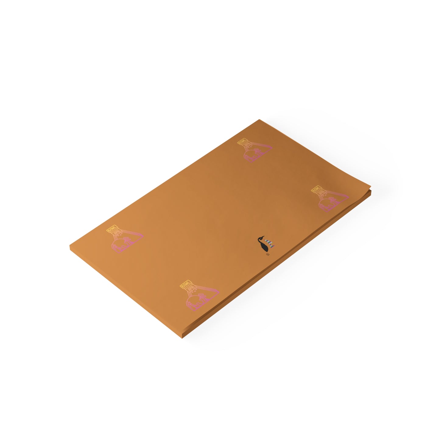 Post-it® Note Pads: Bowling Lite Brown