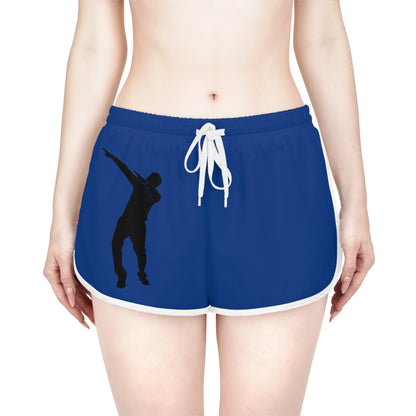 Women's Relaxed Shorts: Dance Dark Blue