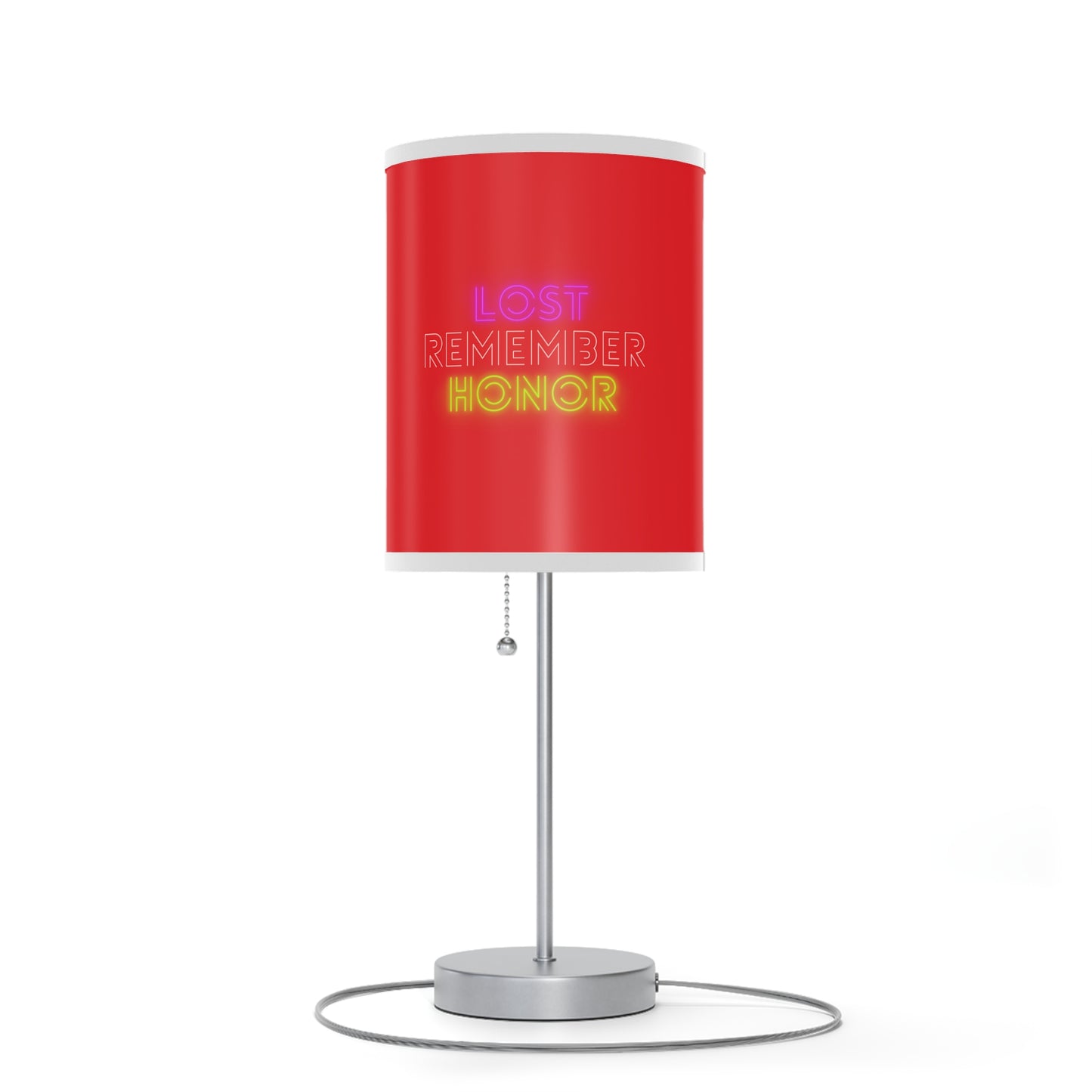 Lamp on a Stand, US|CA plug: Soccer Red