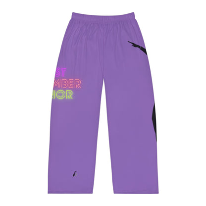 Men's Pajama Pants: Dance Lite Purple