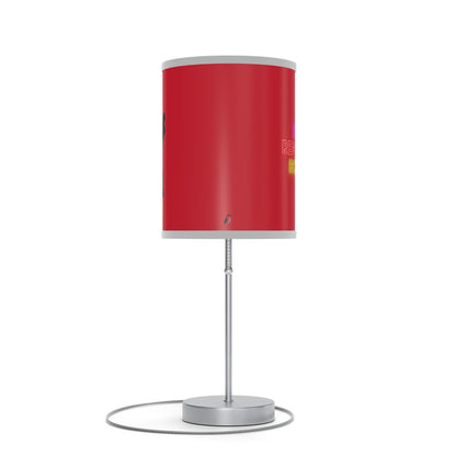 Lamp on a Stand, US|CA plug: Dance Dark Red 