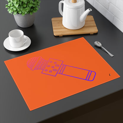 Placemat, 1pc: Music Orange