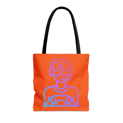 Tote Bag: Gaming Orange