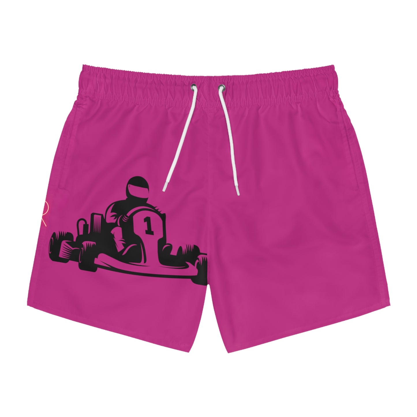 Swim Trunks: Racing Pink