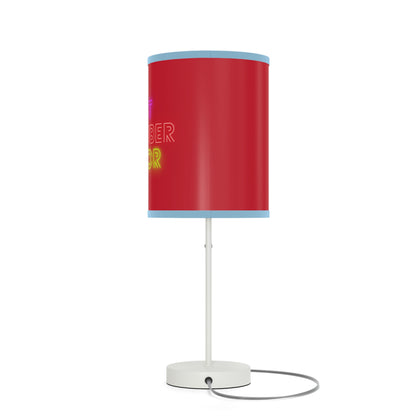 Lamp on a Stand, US|CA plug: Golf Dark Red