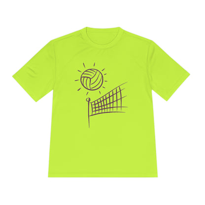 Moisture Wicking Tee: Volleyball #2