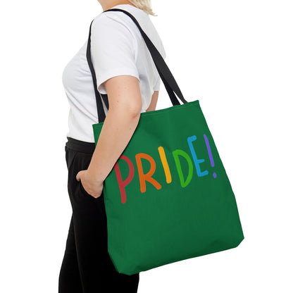 Tote Bag: LGBTQ Pride Dark Green