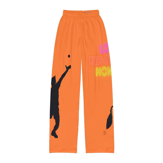 Kids Pajama Pants: Tennis Crusta