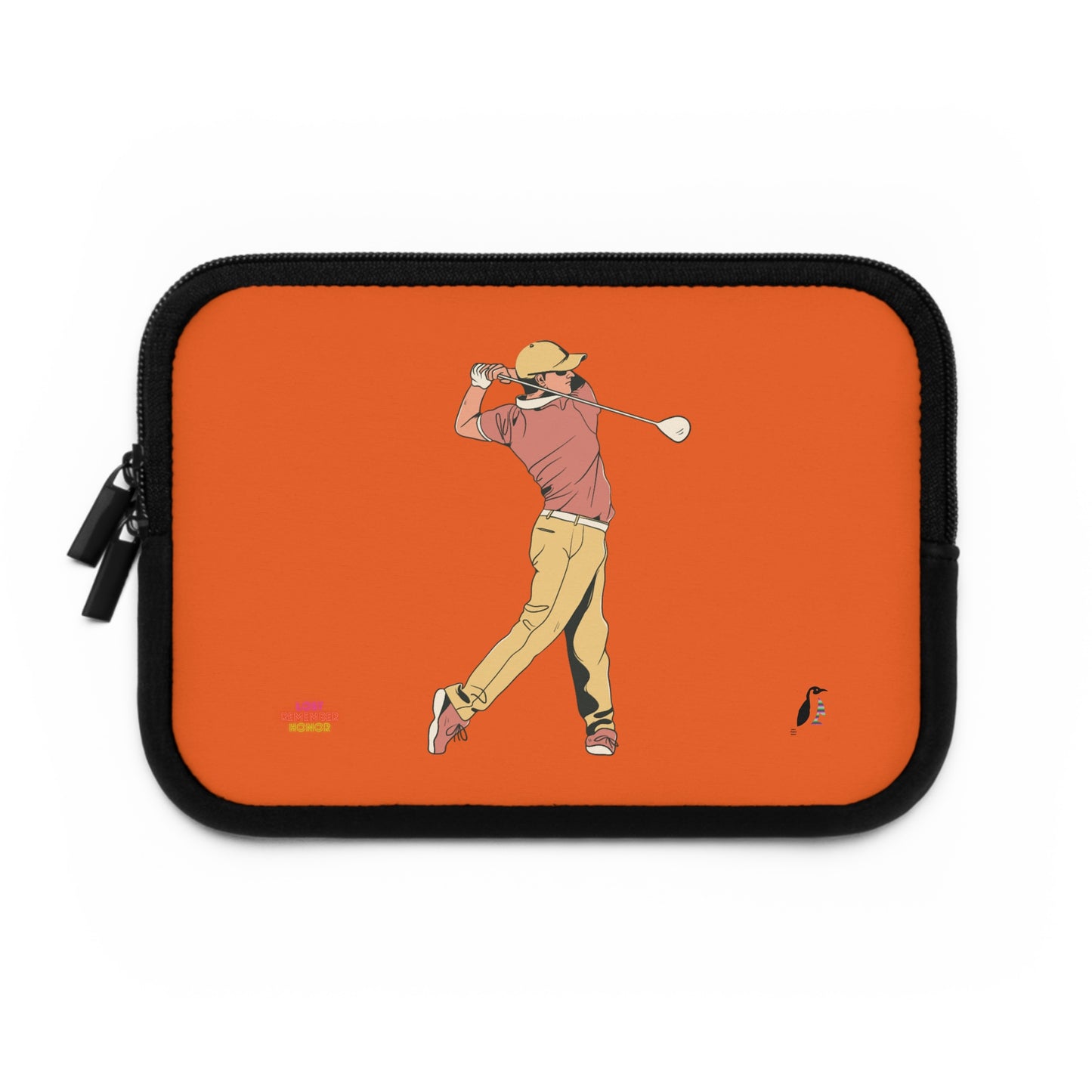 Laptop Sleeve: Golf Orange