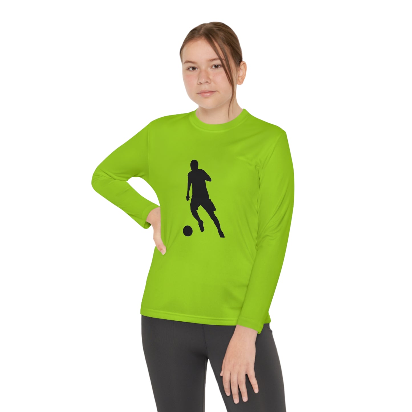 Youth Long Sleeve Competitor Tee: Soccer