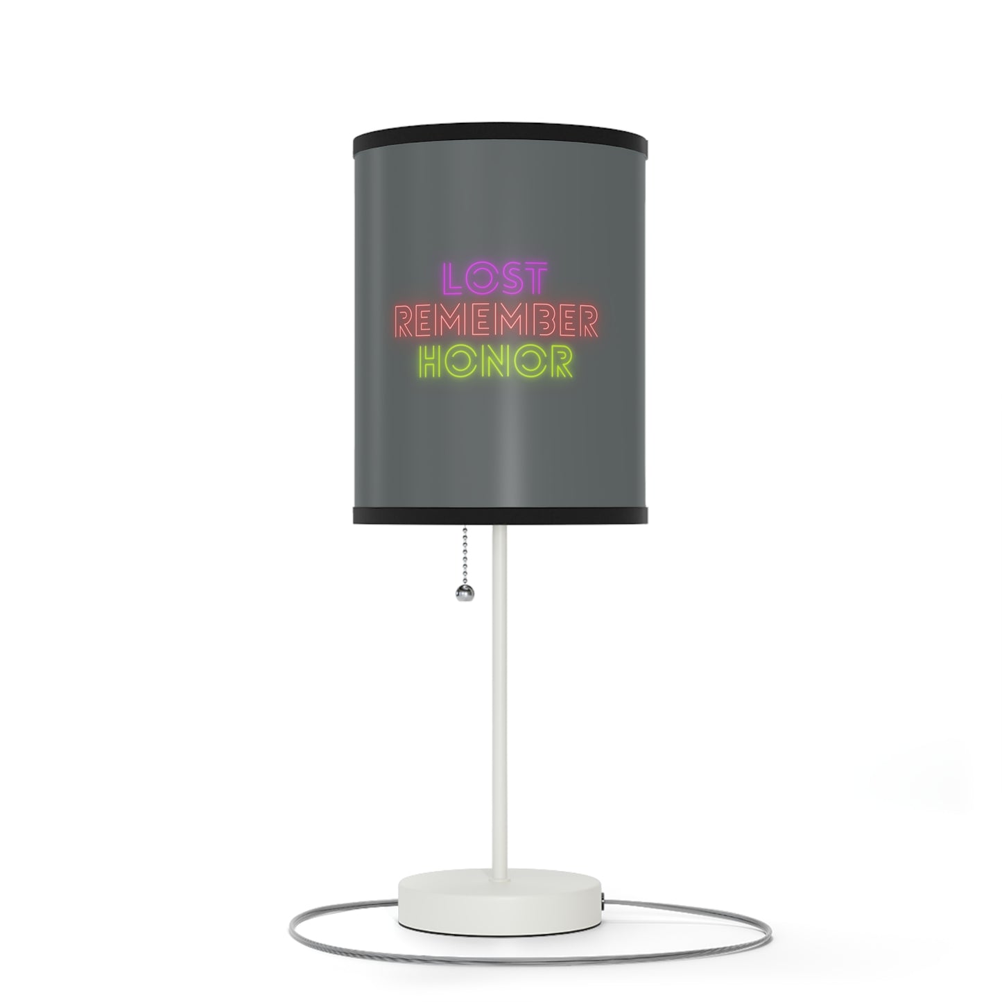 Lamp on a Stand, US|CA plug: Fishing Dark Grey