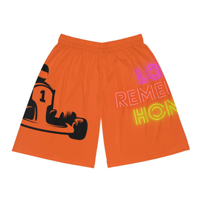 Basketball Shorts: Racing Orange