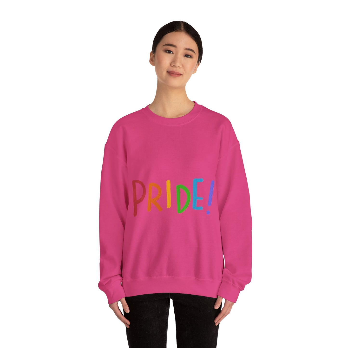 Heavy Blend™ Crewneck Sweatshirt: LGBTQ Pride #2 