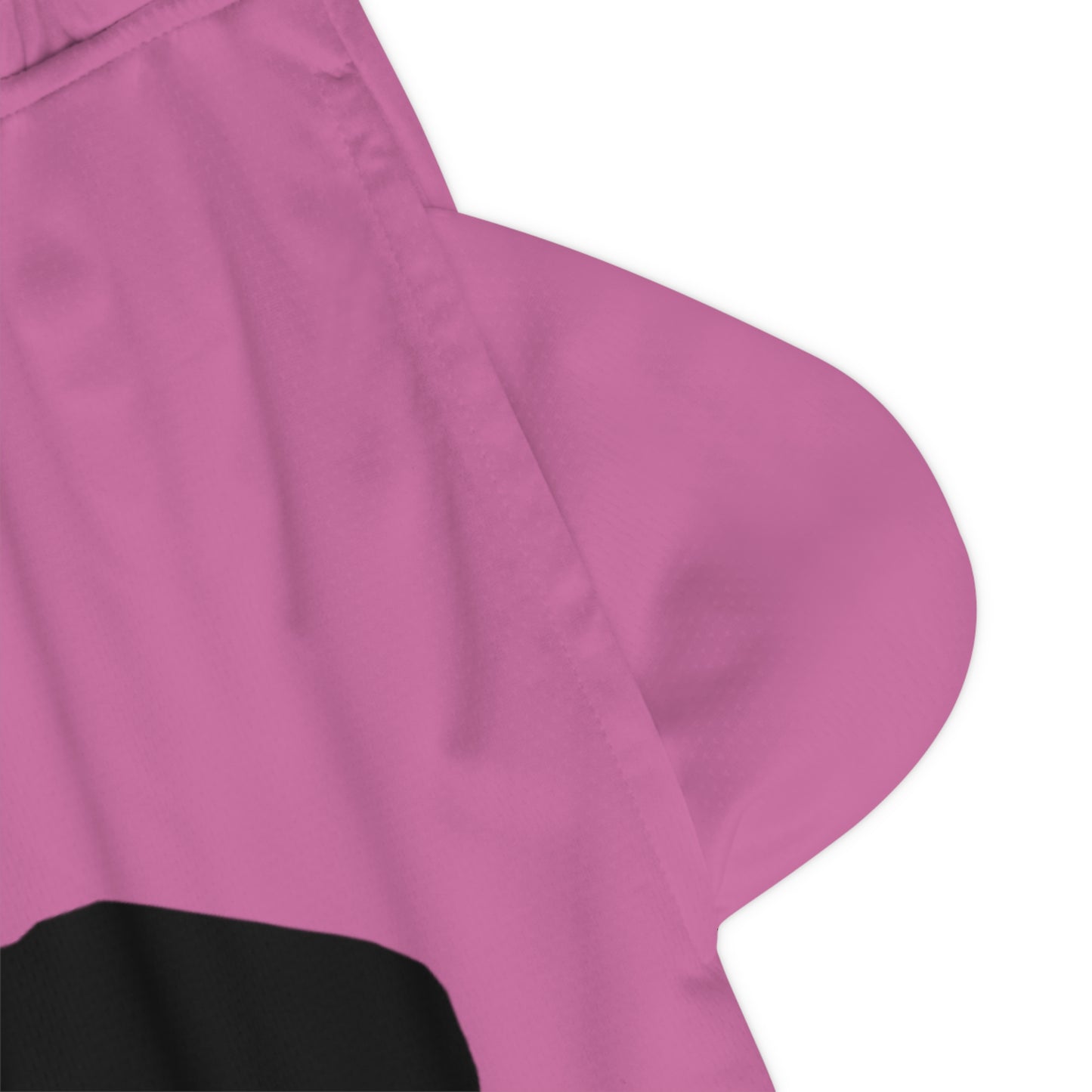 Basketball Rib Shorts: Hockey Lite Pink