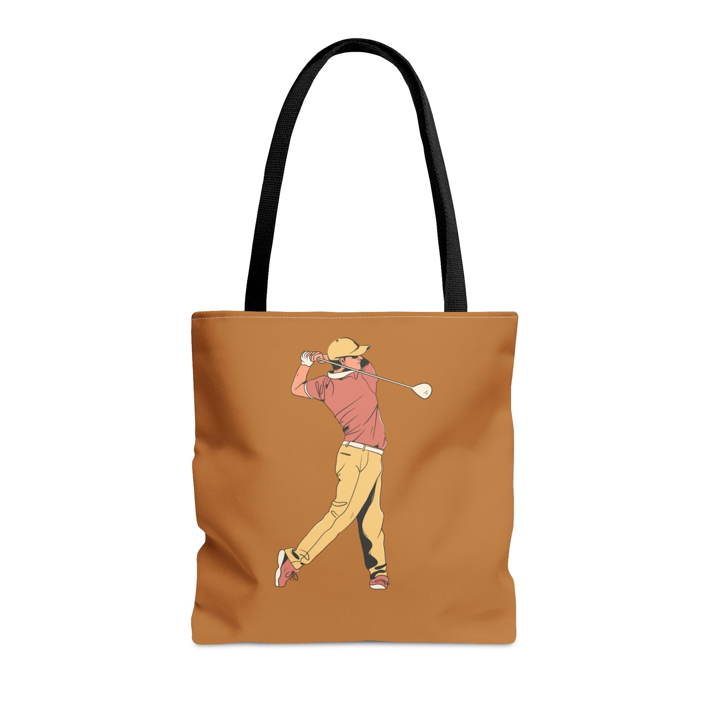 Tote Bag: Golf Lite Brown