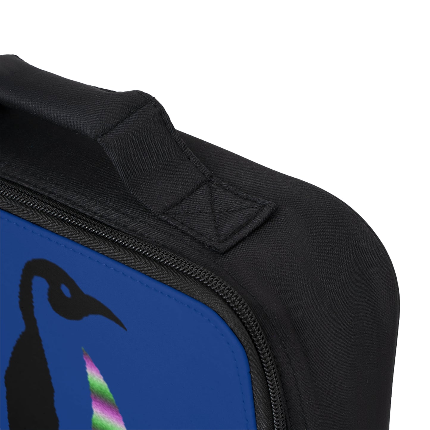 Lunch Bag: Crazy Penguin World Logo Dark Blue