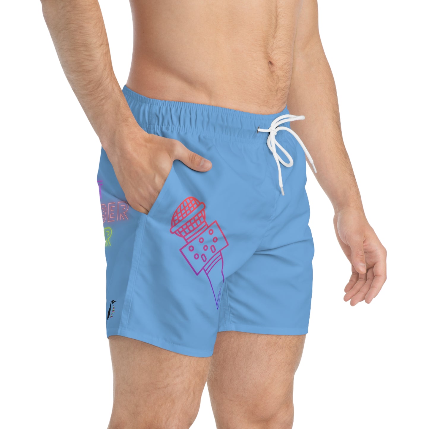 Swim Trunks: Music Lite Blue