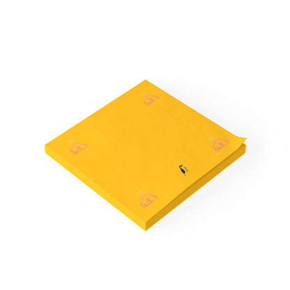 Post-it® Note Pads: Bowling Yellow