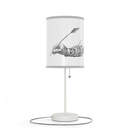 Lamp sa isang Stand, US|CA plug: Writing White 